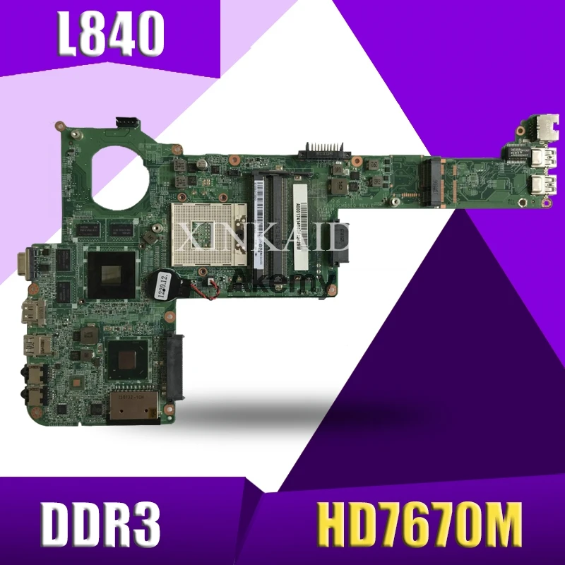 

Para Toshiba satellite L840 C840 Laptop Motherboard REV E A000175450 DABY3CMB8E0 A000174880 HM76 HD7670M DDR3