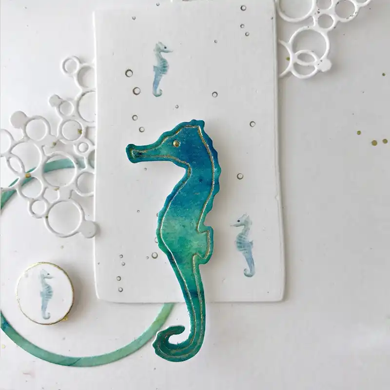 Sea Net Element Metal Cutting Dies Scrapbooking Album Paper Craft Card Making