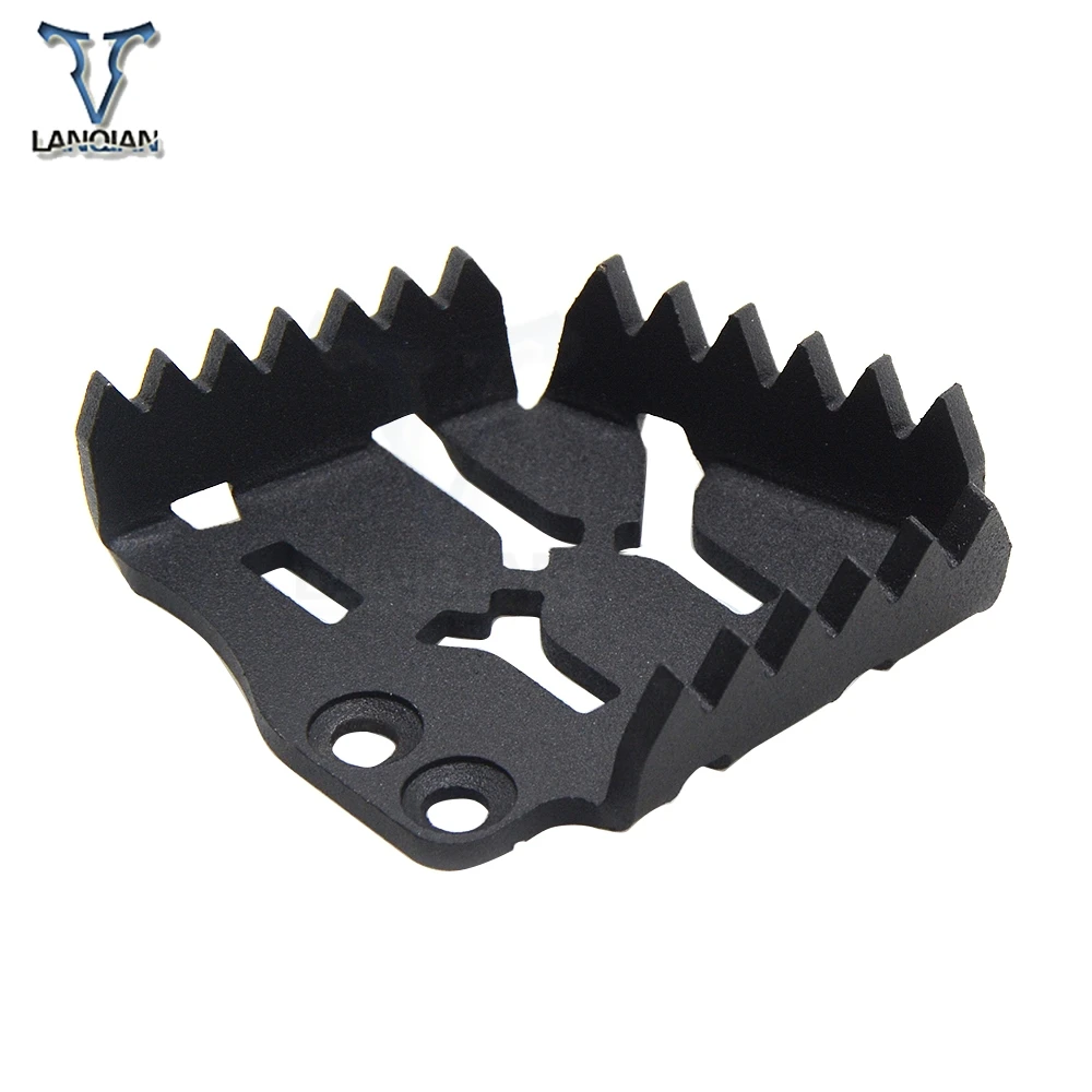 Motorcycle Accessories Rear Brake Pedal Extension Lever Step Plate Tip Side Stand Enlarge For KTM 990 Adventure R 2006-2013 2008