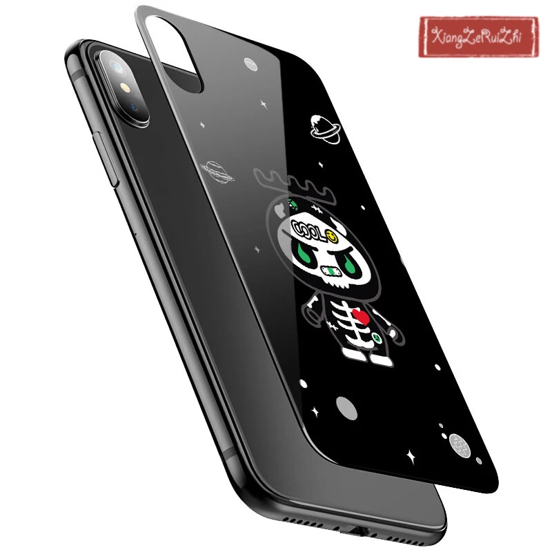 HD 3D цветная Защитная пленка для телефона iphone XS MAX XR x 6 7 8 закаленное стекло 7plus plus