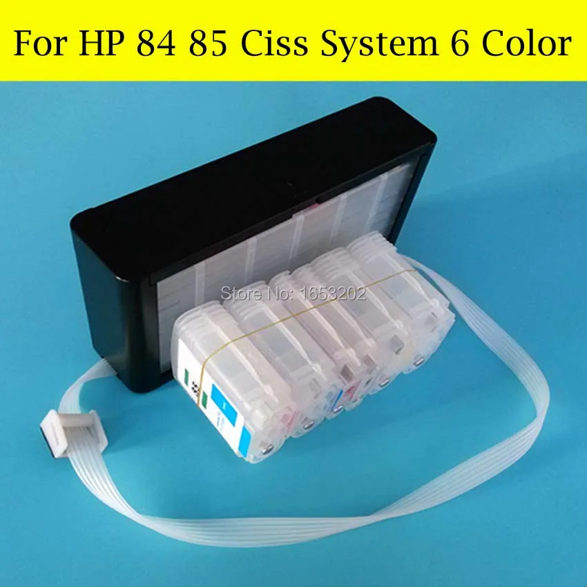 For HP 84 85 Ciss System 6 Color 2