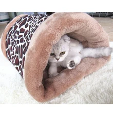 Кошка дом кровати для коврик для кошки Pet Теплый мягкий, для собак спальный мешок для домашних животных лежак для питомца Cama собака Перро кровати для больших собак mascotas