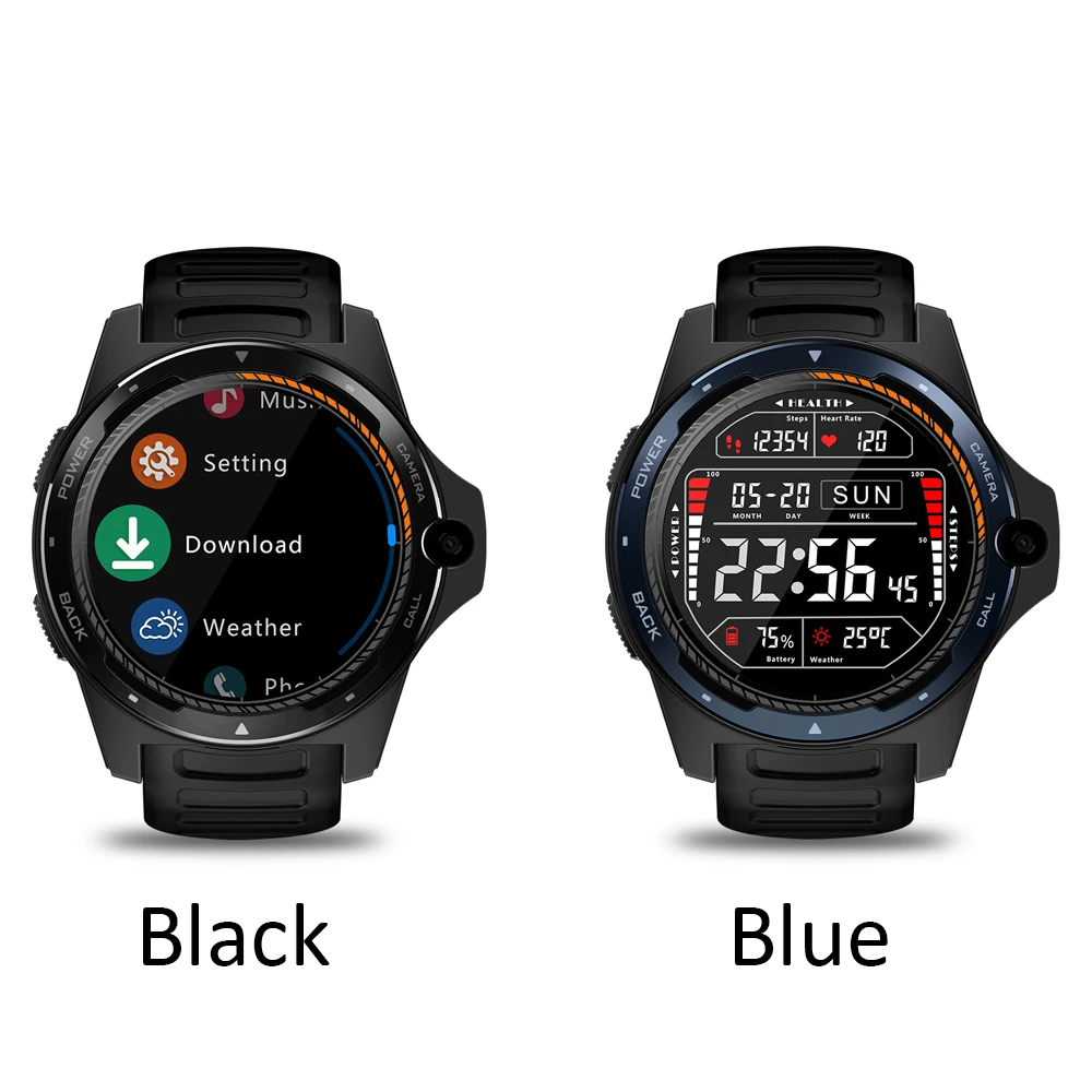 Смарт-часы Zeblaze THOR 5, 4G, телефон, Смарт-часы, 2 Гб+ 16 ГБ, reloj inteligente, Камера 8,0 МП, мужские умные наручные часы, gps, wifi, BT часы