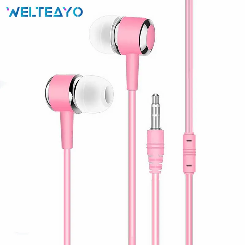 

In-Ear Headphones For Xiaomi Earphone MP3 Mobile Phone Stereo Bass Headset Metal Wired Earphone HiFi Headphones Mic for Samsung