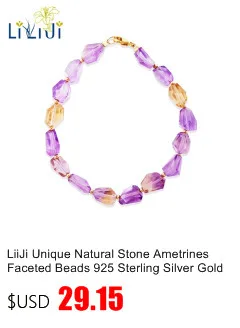 LiiJi уникальный модный натуральный камень лазурит около 2 мм серебро 925 пробы золотого цвета колье крошечное блестящее ожерелье
