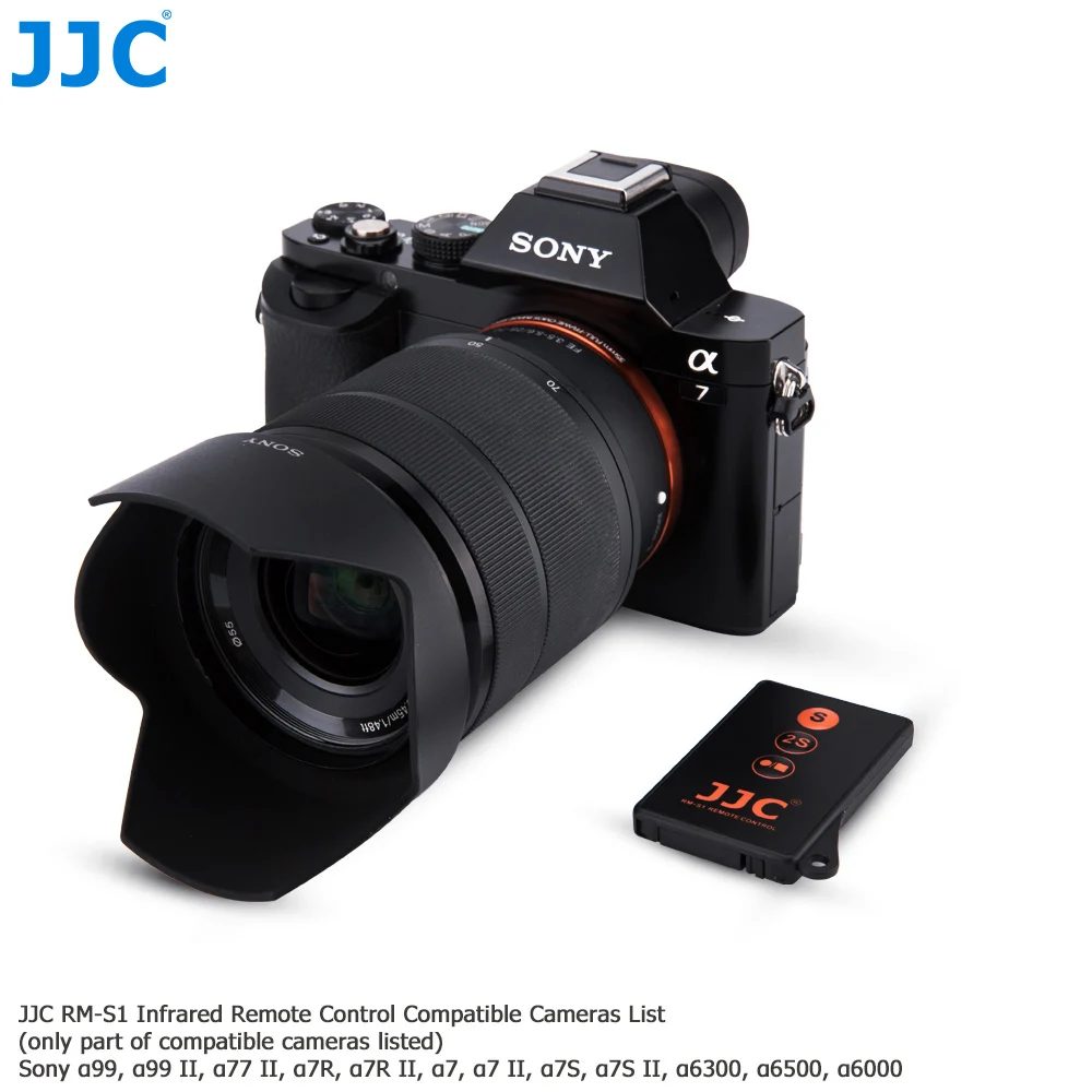 JJC ИК беспроводной пульт дистанционного управления видео записывающий контроллер для SONY A7III/A7RIII A6000/A7R/A7II/A99 камера RMT-DSLR1/RMT-DSLR2