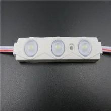 Ультра яркие 20 шт./лот 2835 3 светодиодный Светодиодный модуль ввода, 12 V, 1,5 w, с объективом, Водонепроницаемый IP65, Алюминий подложка светодиодный модуль