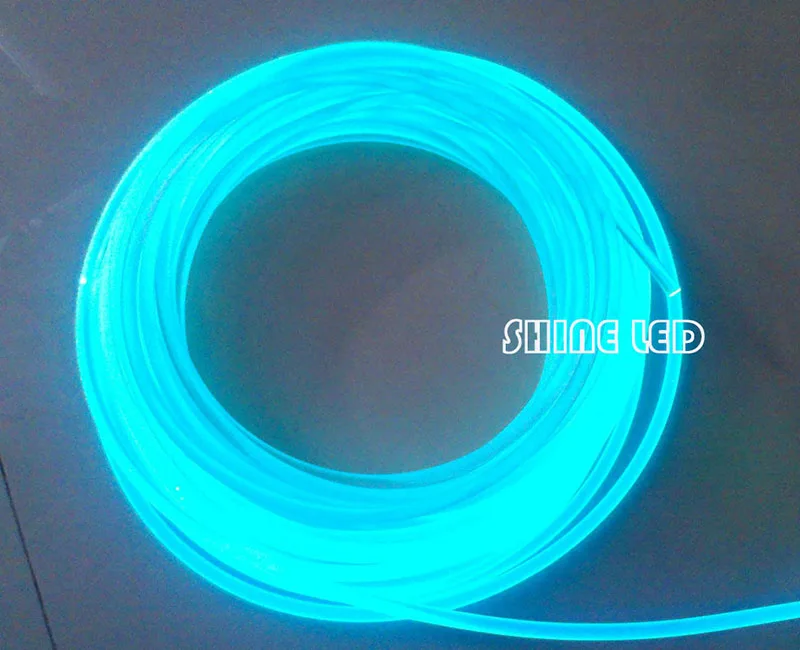 Side Glow PMMA Fiber Optic Cable inner diameter 14.0mm for Swimming pool outline decoration|cable eye|cable usb samsung e250side pull |
