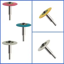 2 шт. Стоматологическая лаборатория hp 19 мм Диаметр заполненный резиновый алмаз Rolisher для циркония быстрое удаление, сглаживание, полировка