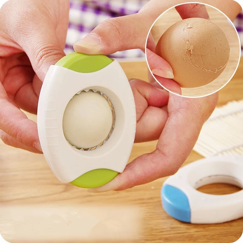 

Kitchen Tools Handheld Egg Opener Holder Stainless Steel Eggshell Separator Kitchen Cooking Accessories Egg Cracker