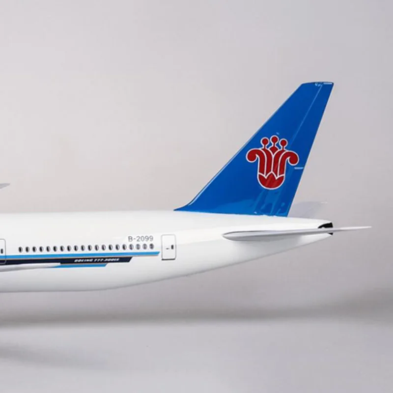 47 см 1/157 масштаб Boeing B777 Dreamliner самолетов Air China Southern Модель самолетов W свет и литой колесный Пластик смолы плоскости