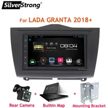 2DIN автомобильный " ips gps автомобильный Android9.0 Универсальный 2Din Lada Granta автомобильный DVD 2 DIN универсальный стерео медиа SilverStrong K7001LB