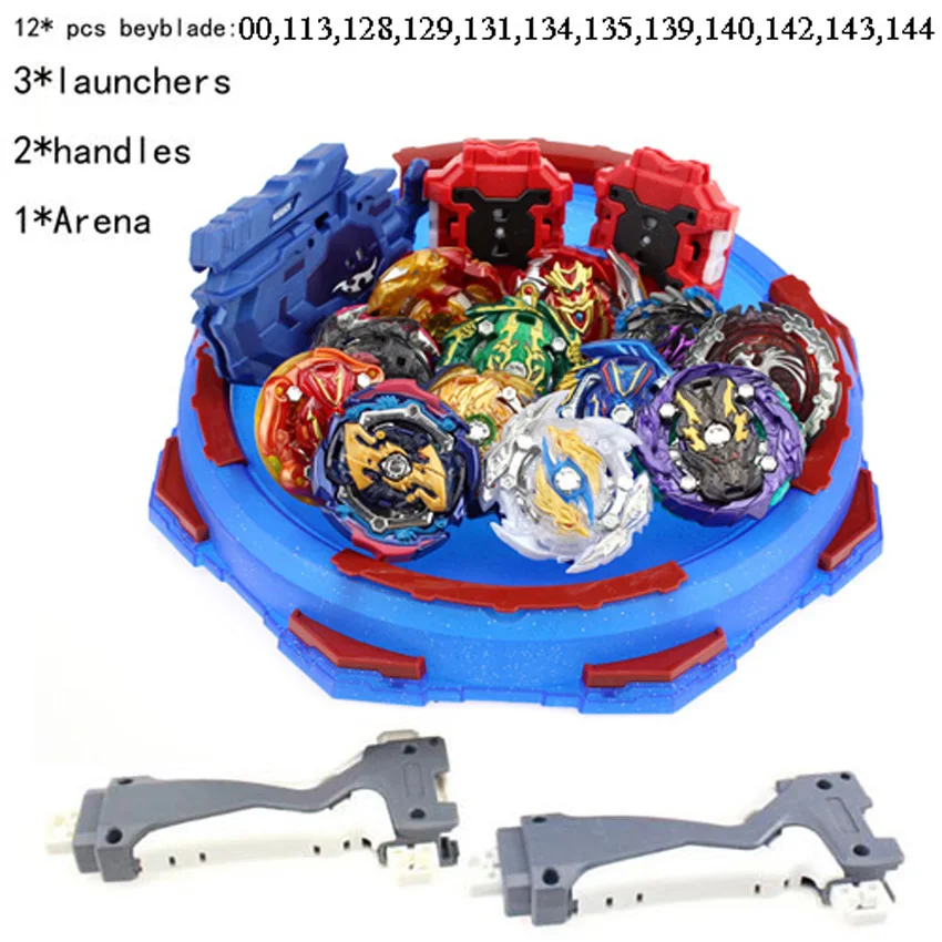 Hot Set Arena Launchers Beyblade starter Bey Blade blades metal burst bayblade stater set high performance battling top