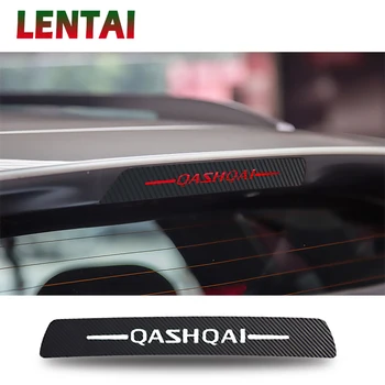 

LENTAI High Brake Light Accessories Black Carbon Fiber Stickers Decoration Decal Car Styling For 2015-2018 Nissan Qashqai J11