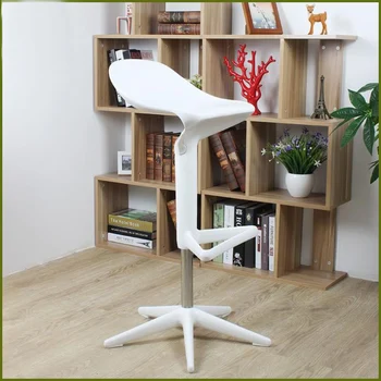 

Popular Modern Design beautiful nice Bar Stool Plastic Height adjustable Bar Chair Furniture Counter Stool Minimalist Bar Chair