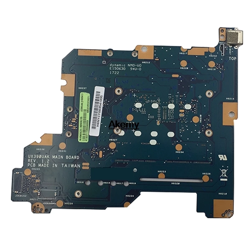  laptop Motherboard For ASUS ux390uak ux390ua ux390u UX390 Mainboard 8G/16G RAM i7-6500U i7-7500U ex
