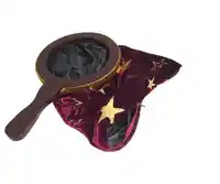 変更バッグリピート-大 (星) (20*34 センチメートル) -マジック Trickssilk 鳩生産消失変更、魔法のアクセサリー