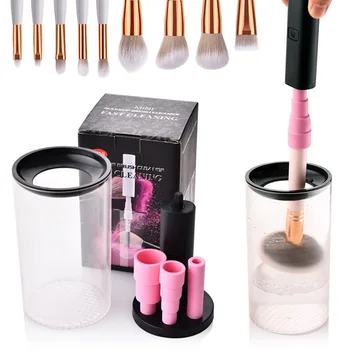 

Automatic Electric Makeup Brushes Cleaner & Convenient Washing Make up Brushes Dryer Cleanser Tool Machine Strong Motor