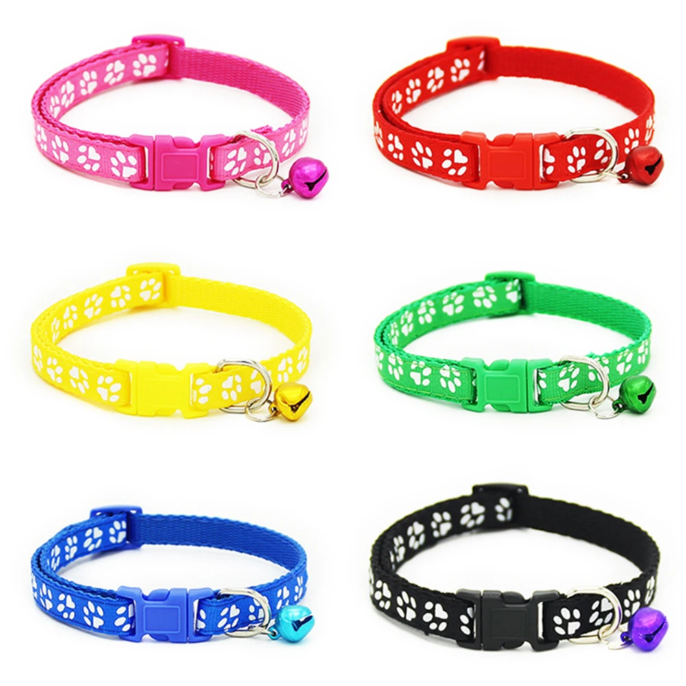 cat collar with bell- all color
