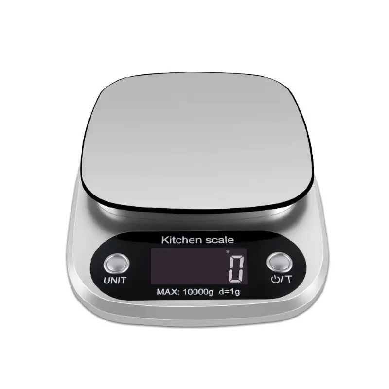 

10kg Household Food Baking Kitchen Scales Food Baking Weight Digital LCD Electronic Weighing Scale Two Colors Optional