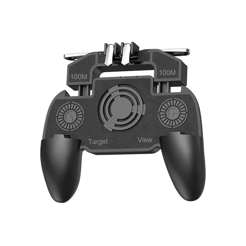 2019 Cooling Fan Gamepad dzhostik Joystick mobile controller for PUBG Shoot Games free fire with Power triggers for cell phone (10)