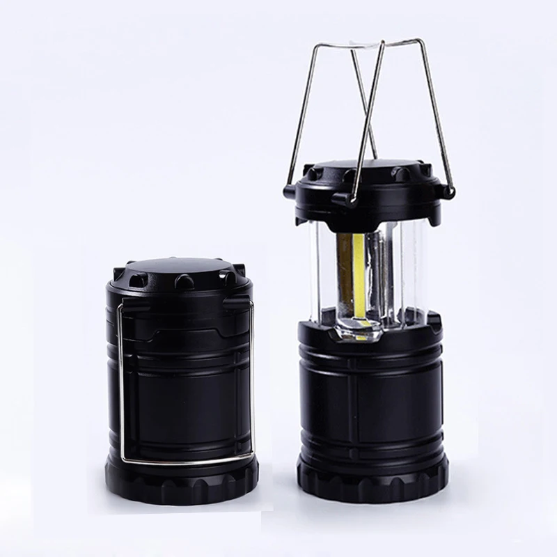 

Portable ABS COB Lantern Camping Light with handle Collapsible Camping lanterns COB LED Tent Lights for Hiking Camping