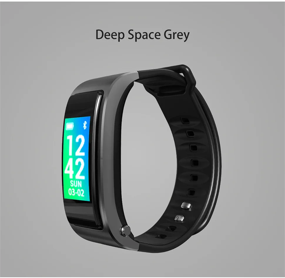 YKSO Pedometer Smart Bracelet with Bluetooth Earphone Fitness bracelet iY3 Plus Talk Band Heart Rate Monitor Smart Bracelet     (23)