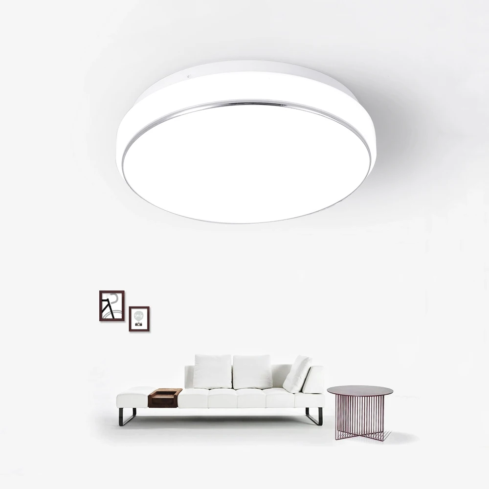 

Ultra Thin Simple Modern Design Round Ceiling Light For Living Room Bedroom Personality LED Lamp Power Saving Lighting Fixture