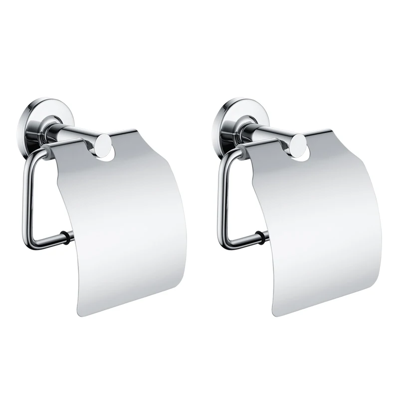 Chrome Wall Mount Stainless Steel SUS304 Sehrgut Toilet Tissue Paper Roll Holder 
