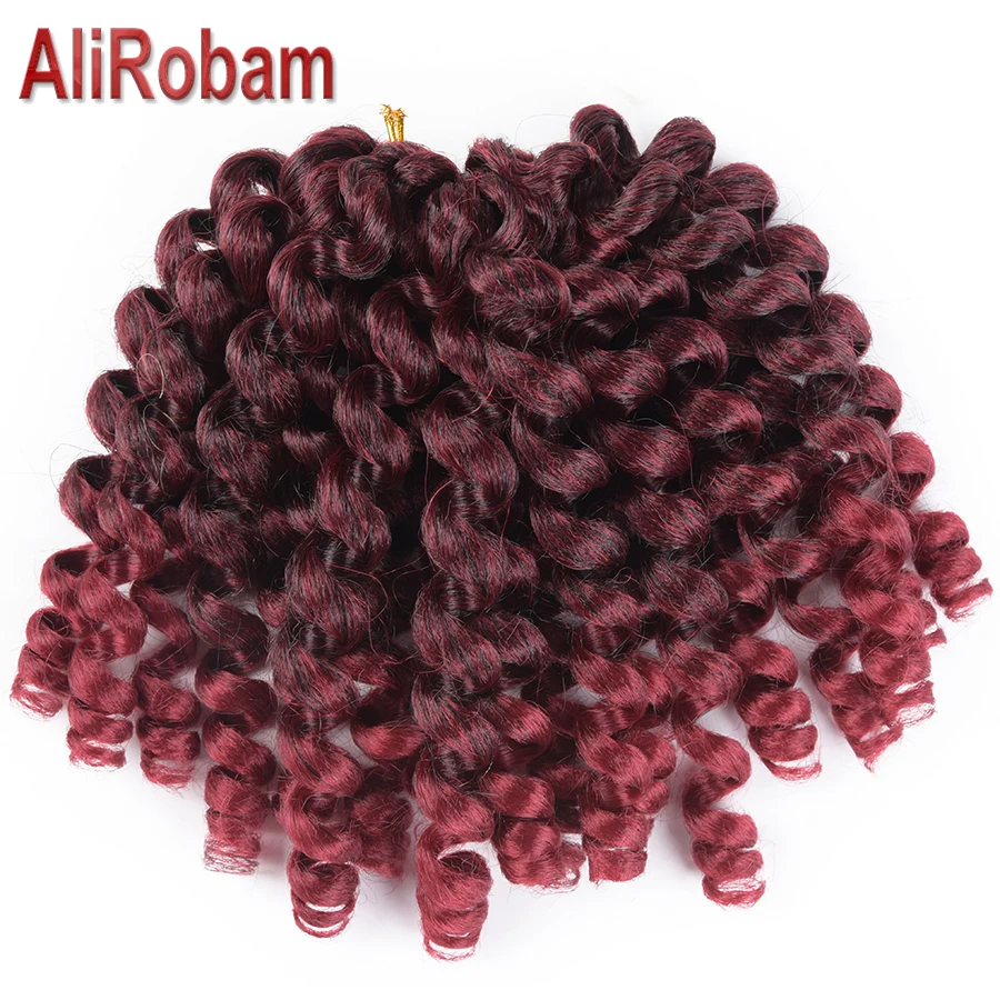 AliRobam jumpy Wand Curl ямайский отказов химическое плетение волос крючком коса