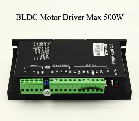 BLDC драйвер двигателя BLDC-5020 24 в 36 В 48 В DC без щетки двигателя 500 Вт Диапазон напряжения 24-50 в DC регулятор скорости