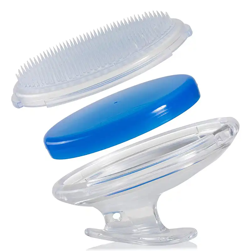 Exfoliating Shower Brush Hair Massage Comb Scalp Massager Ingrown