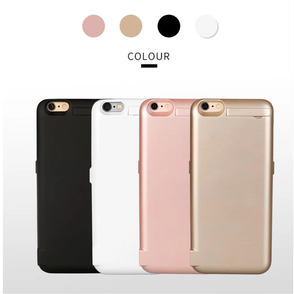 8200MAh Power Bank Phone Case Charger for Apple Iphone 6 6s I6 I6s Portable Pover Bank External Battery Charging Powerbank Cover
