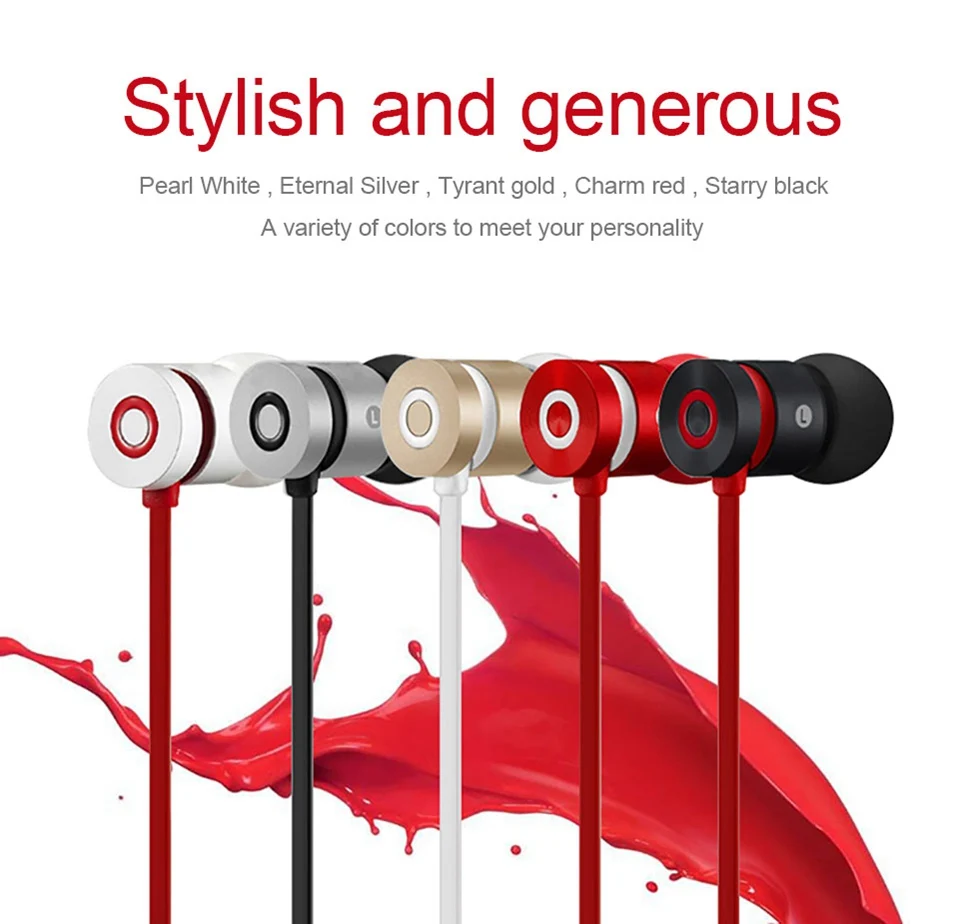 Icoque Magnet Hifi Earphone Bluetooth Wireless Headphones with Mic for Phone Xiami Samsung iPhone In-ear Stereo Earbuds Earphone (7)