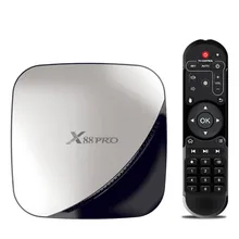 X88 PRO caja de TV inteligente Android 9,0 Set Top Box RK3318 Quad Core de 64 bits 4K UHD VP9 H.265 4GB / 32GB 2,4G/5G WiFi HD reproductor de medios