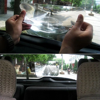 

Car Interior Parking Blind Spot Inverting Rear Window Sticker Auto Reversing with Optical Fresnel Lens Wide Angle