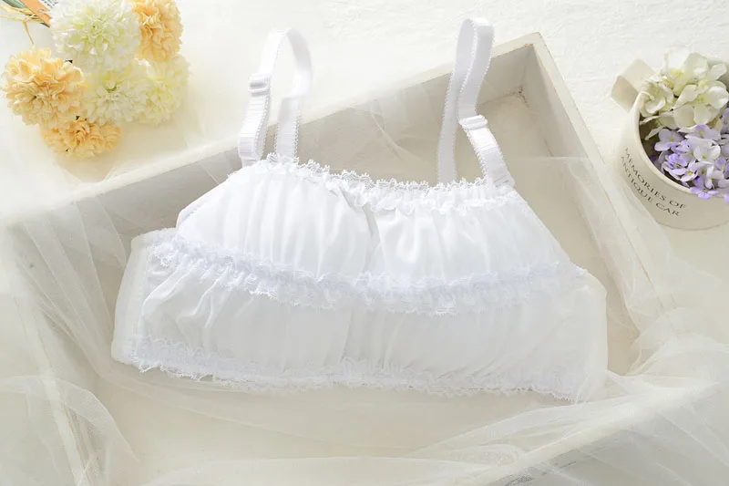 Женский шифоновый комплект из бюстгальтера и трусиков|bra set|women bra setbra small chest |