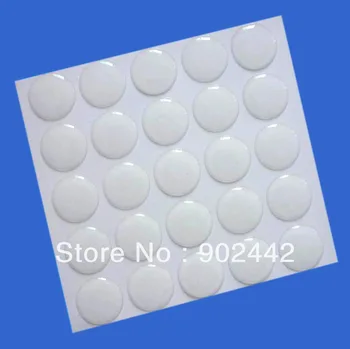 

Free Shipping 2000 pcs/Lot 19 mm Round Clear Crystal Epoxy Label Sticker for DIY Finger Rings Making