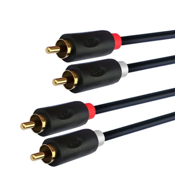 

1Pcs 2RCA To 2 RCA Male To Male Audio Cable Gold-Plated RCA Audio Cable 1M 2m 5m For Home Theater DVD TV Amplifier CD Soundbox