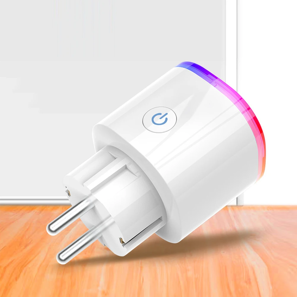 Smart Plug Wi-Fi управление разъем мощность мониторинга энергии таймер ЕС/США/Великобритания Outlet голос управление с Alexa Google дома IFTTT - Цвет: EU plug