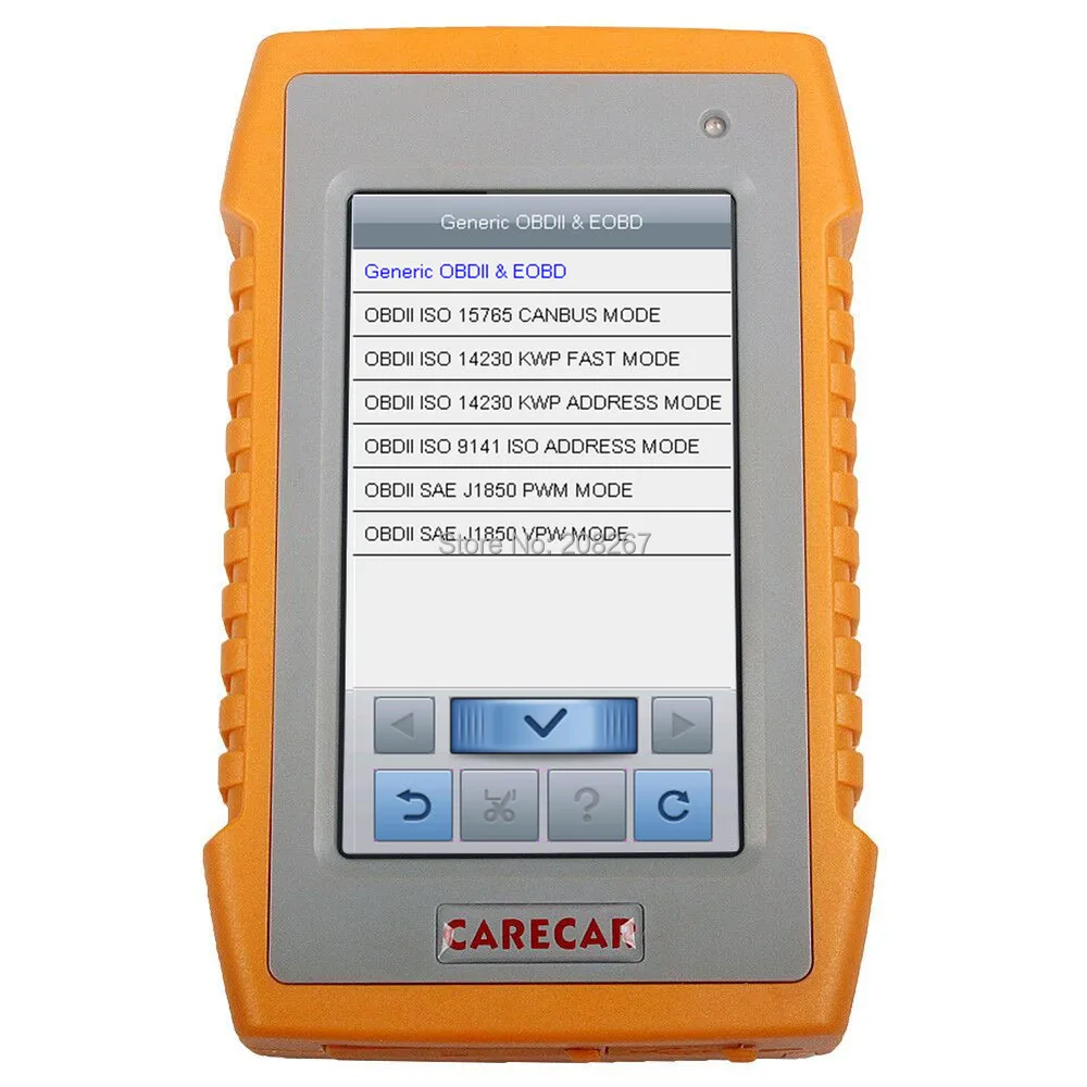 TS760 OBD2 автомобиля диагностический инструмент четыре Системы сканера ABS подушка