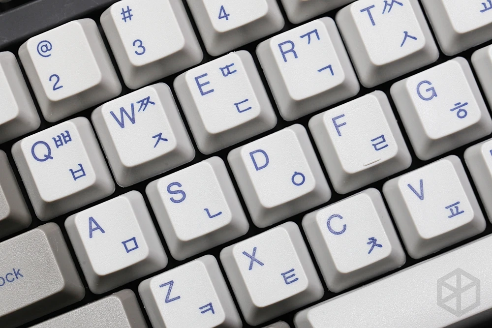 Taihao abs двойной выстрел корейский корень буквы kr язык keycaps для diy игр механическая