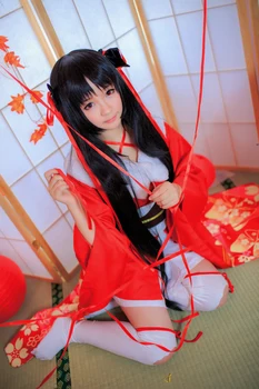 

Unbreakable Machine Doll Yaya Kimono Dress Cosplay Costume new year ver Anime Clothes Size S-XL Custom-mde