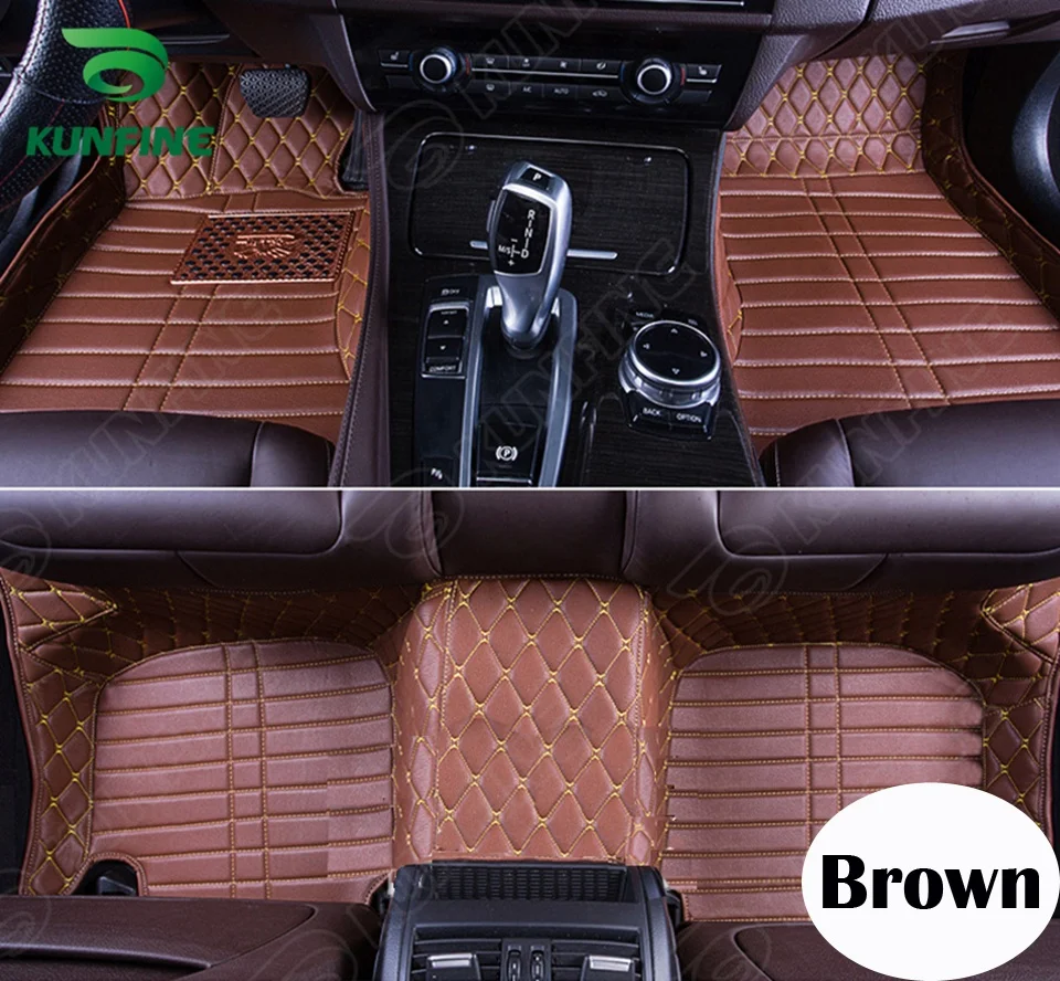 Высокое качество 3D автомобильный коврик для Volkswagen Bora ног черный кофе бежевый