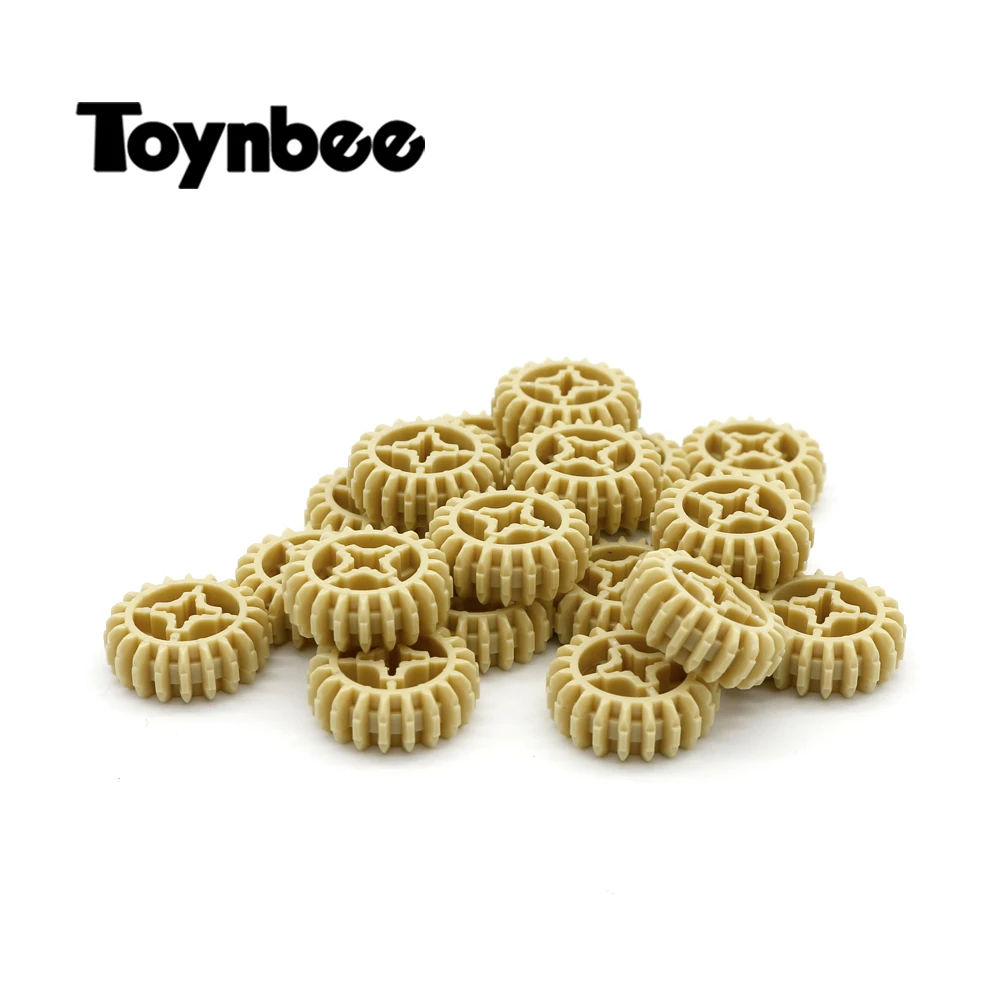 Детали для сборки Technic Gear 20 зубьев Cog строительные блоки шт./компл. крестовая