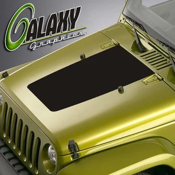 

For Universal Wrangler Blackout Hood Decal - Sticker TJ LJ JK