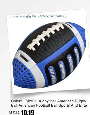 Красочные Размеры 3 Регби мяч американский Регби мяч Американский футбол мяч спорт и Развлечения для детей Дети подготовки