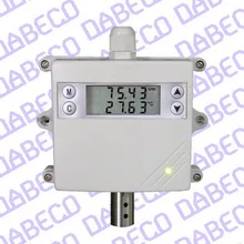 WDB4201GS-10-D display de alta precisão tipo de temperatura e umidade sensor de temperatura e umidade transmissor 4-20mA