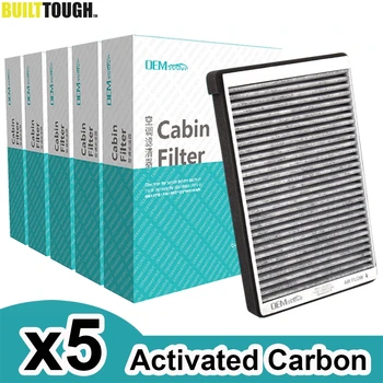 

5x Car Pollen Cabin Air Conditioning Filter Activated Carbon For Ford Escape Maverick Mazda Tribute SUV 2.0 2.3 3.0 2001-2007