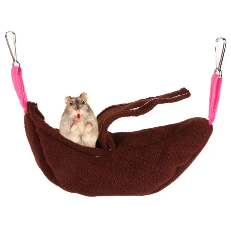 

Pet Rat Banana Shape House Hammock Bunk Bed House Toys Cage For Sugar Glider Hamster Small Animal Bird Pet Supplies